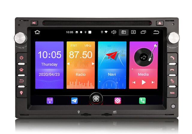 Erisin ES2786V Andriod 12 DSP Wireless CarPlay Android Auto Car Radio DVD For VW Bora Polo Passat Tiguan T5 Multivan Sea