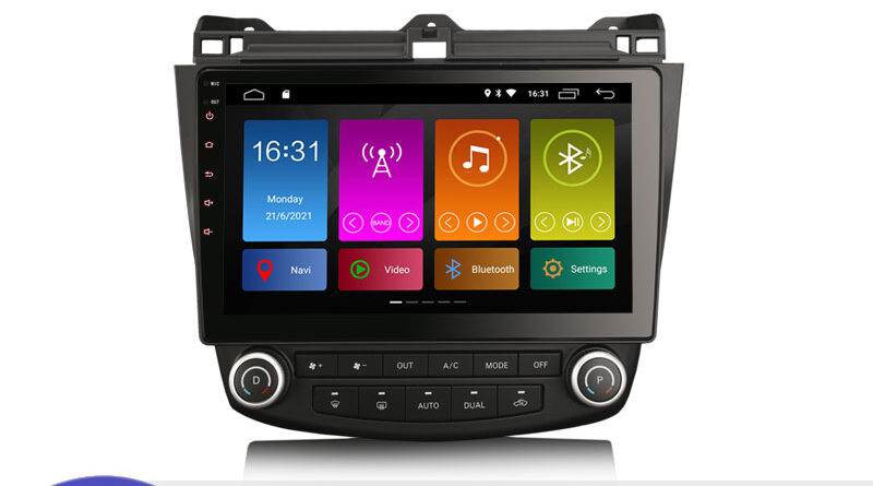 Erisin ES3007A 10.1″ Android 12.0 Car Stereo Multimedia Player For Honda Accord 2003-2007 GPS TPMS OBD2 DSP Apple Carpla