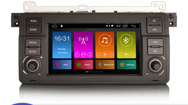 Erisin ES3146B 7″ Android 12.0 Car GPS CarPlay Autoradio Stereo SWC DTV DSP For BMW E46 M3 Rover 75 Navi OBD Bluetooth
