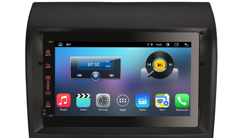 Erisin ES8674F 7″ Android 12.0 Car Multimedia Player CarPlay & Auto 4G WiFi DSP Stereo GPS For FIAT DUCATO CITROEN JUMPE