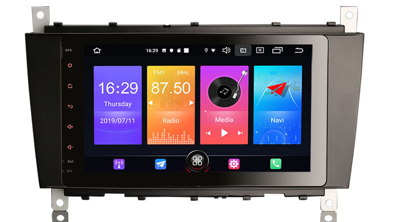 ES2769CN 8″ DSP Wireless Carplay Auto Android 12 Car Stereo GPS Radio For Mercedes Benz C-Class W203 CLC CLK W209