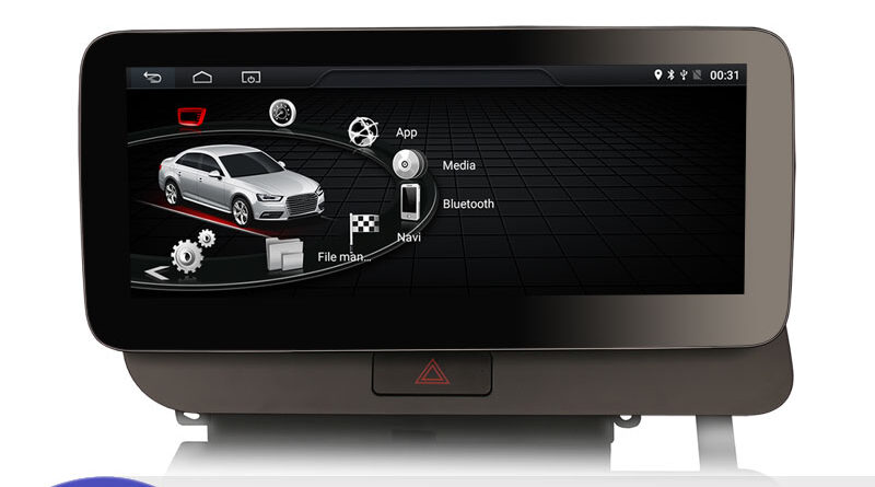 Erisin ES3675Q 10.25 Wireless Carplay Android 12 Car Stereo GPS SatNav For Audi Q5 WiFi 4G SIM TPMS DVR DAB+ IPS OEM Rad
