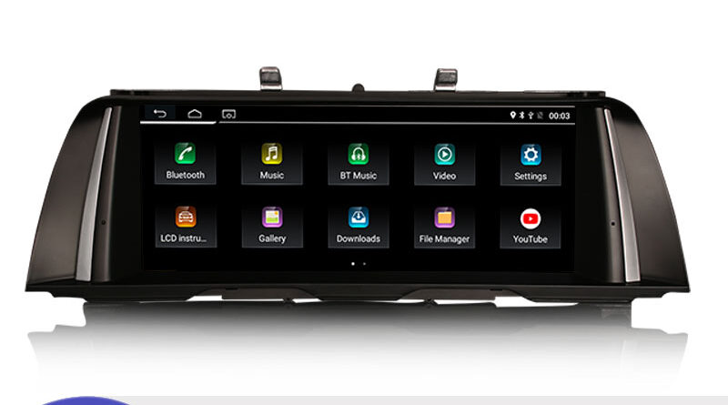 Erisin ES3625B 10.25″ HD IPS-Screen Android 12.0 Car Stereo System GPS WiFi 4G SIM WiFi Wireless Apple CarPlay For BMW 5