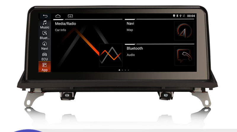 Erisin ES3670I 10.25″ Ultra HD IPS Screen Android 12 Auto Car Radio For BMW X5 E70 X6 E71 CIC System 4G SIM Wireless App