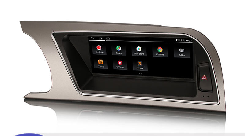 Erisin ES3615A 8.8″ HD IPS-Screen Android 12.0 Car Stereo For Audi A5 GPS WiFi 4G SIM Slot Wireless Apple CarPlay Androi