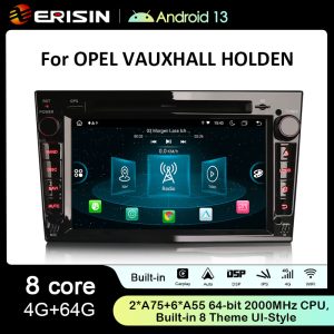 ES8960PB Android 13.0 Car Stereo GPS NavSat For Opel Astra (H) Vectra Signum DAB+ DSP Wireless CarPlay Autoradio 4G LTE OBD Bluetooth