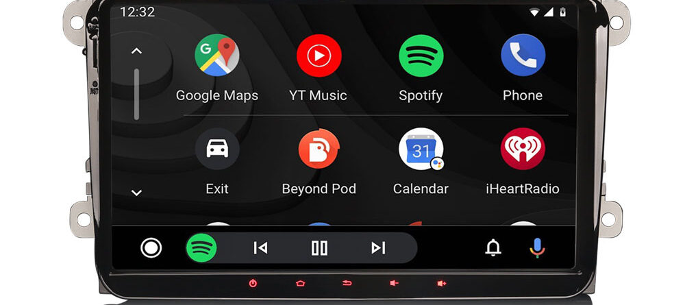 Erisin ES8998V 9″ IPS Screen Android 14.0 Car Stereo GPS SatNav Radio For VW Sharan Jetta Seat Skoda DSP 4G LTE Wireless