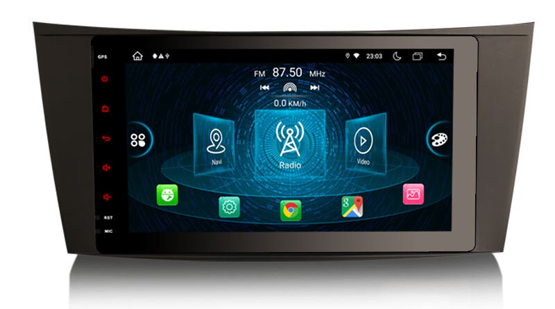 Erisin ES8980E 8″ IPS DSP Android 14.0 Car Stereo GPS Navigation For Mercedes-Benz CLS Class W219 E W211 Wireless CarPla