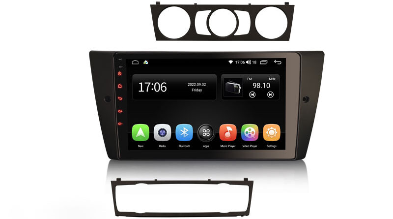 ES4190B 8-Core Android 14.0 Car Stereo GPS Radio For BMW 3 Series E90 E91 M3 E92 E93DAB+ DSP Autoradio Wireless CarPlay