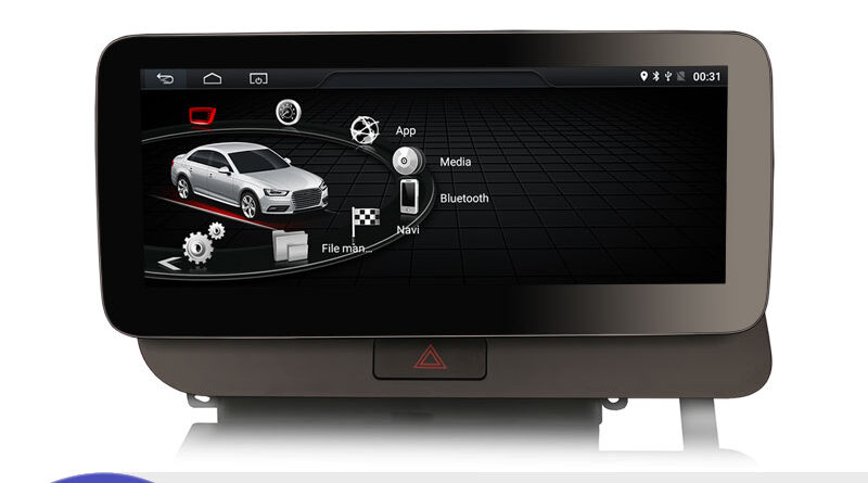 Erisin ES3675QH 10.25″ Android 12 Audi Q5 High Configuration Car Stereo Radio GPS SatNav WiFi 4G LTE Wireless Carplay Au