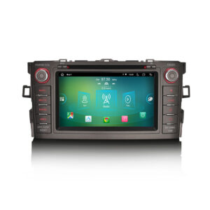 Erisin ES8904A 7″ IPS Android 14.0 Car DVD Player GPS For TOYOTA AURIS Stereo DSP 4G SIM Card Slot Wireless CarPlay Auto