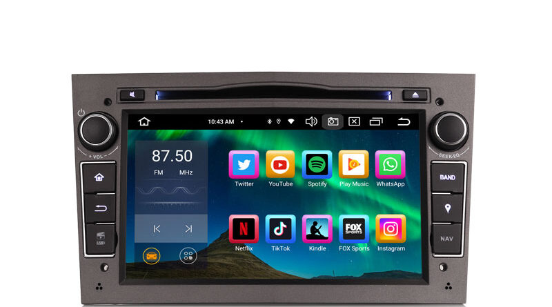 Erisin ES8560PG 7″ IPS Android 16 Autoradio GPS Wireless CarPlay WiFi DAB+ Bluetooth OBD DSP Android Auto DTV For Opel A