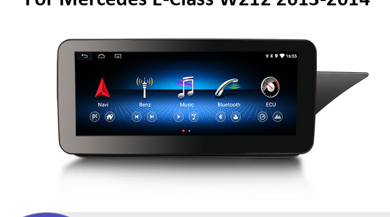 Erisin ES3652R 10.25 Right-hand Drive Wireless Carplay Android 12 Car Stereo GPS SatNav For Mercedes-Benz E-Class W212 W