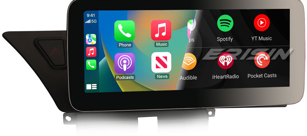 Erisin ES4674HL 12.3″ 8GB RAM 128G Android 14 Car Stereo GPS For Audi A4/A5/B8/S4/S5 (2009-2016) CarPlay Auto Radio DSP