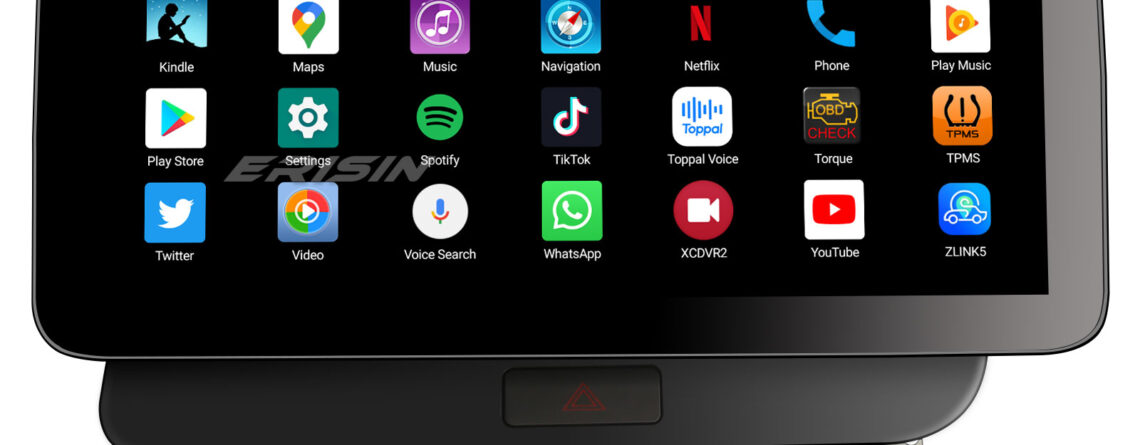 Erisin ES4675QR 12.3″ Right-Hand-Drive Android 14.0 Car Stereo For Audi Q5 (2009-2016) GPS DSP Carplay Auto Radio 4G LTE