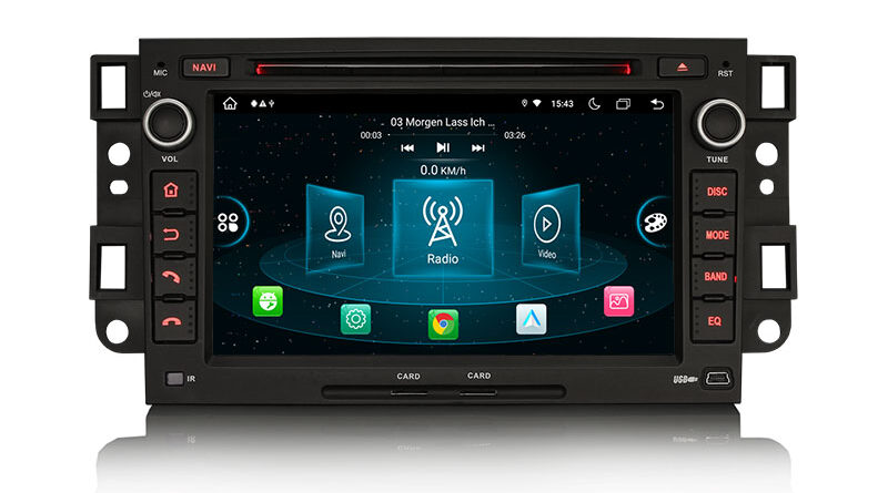 ES8976C 7″ IPS Android 14.0 Car Stereo GPS SatNav Radio For Chevrolet Aveo Epica Captiva DSP 4G LTE Wireless CarPlay Aut