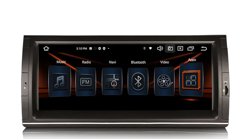 Erisin ES8505B 10.25″ Android 16.0 Car Stereo For BMW X5 E53 Multimedia IPS Screen DSP CarPlay Android Auto GPS TPMS DAB
