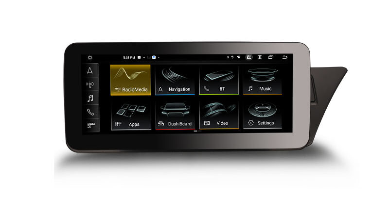ES3874HR Right-Hand-Drive Android 14.0 Car Stereo Screen Upgrade For Audi A4 S4 RS4 A5 S5 RS5 High Configuration 4G LTE