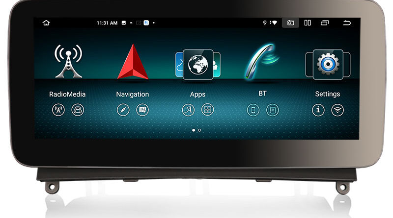 Erisin ES38C40 IPS Android 14 Car Stereo GPS For Mercedes-Benz C-Class W204 S204 2008-2010 with NTG 4.0 System Carplay A
