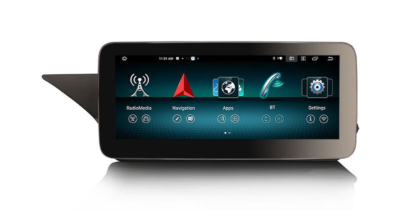 Erisin ES38E45L IPS Android 14 Car Stereo GPS For Mercedes-Benz E-Class W212 S212 2013-2015 with NTG 4.5 System Carplay