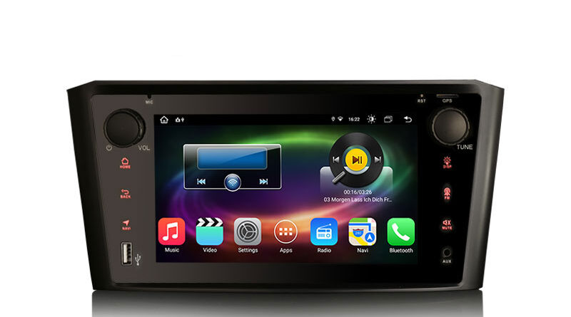 Erisin ES8807A For Toyota Avensis T25 2003 – 2008 Android 14 Car Radio Multimedia Player Video Carplay AUTO 5G/4G WIFI G