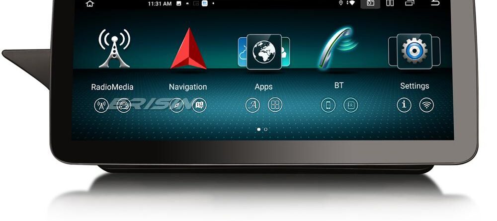 Erisin ES46E20L 12.3″ Mercedes-Benz Android 14.0 Car Multimedia E-Class W207 C207 A207 2009-2012 NTG 4.0 Screen Upgrade