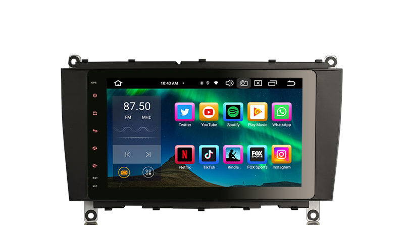 Erisin ES8584C 8″ DSP Android 16.0 Auto GPS Multimedia For Mercedes Benz CLK-Class C209/A209 Car Stereo CarPlay & Auto R