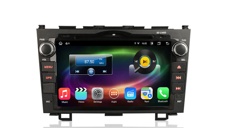 Erisin ES8859C 8-Core 64G Android 14.0 Car Stereo GPS Wireless CarPlay Auto Radio For HONDA CR-V Stereo DVD DSP 4G LTE B