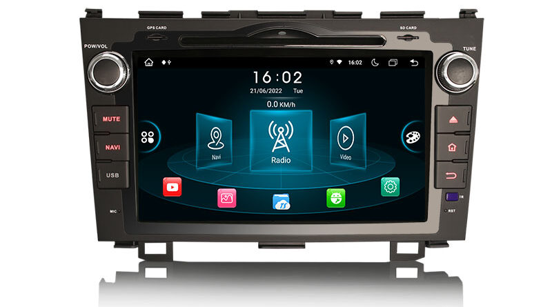 Erisin ES8959C IPS Android 14.0 Car Stereo GPS for HONDA CR-V DVD Multimedia Player CarPlay Auto Radio BT5.0 RDS DSP Sys