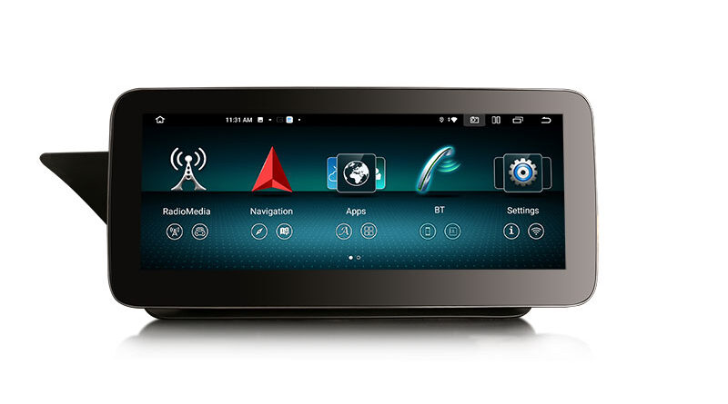 ES38E20L Android 14 CarPlay For Mercedes Benz E-Class W207 C207 A207 GPS Car Multimedia Player Navigation Auto Radio Ste