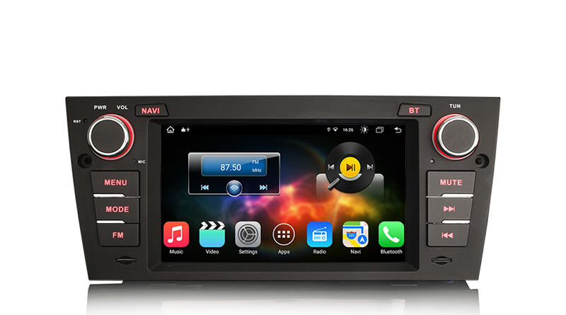 Erisin ES8867B Android 14.0 BMW E90 E91 E92 E93 M3 Car Stereo GPS Wireless CarPlay Auto Radio DSP 4G LTE Slot