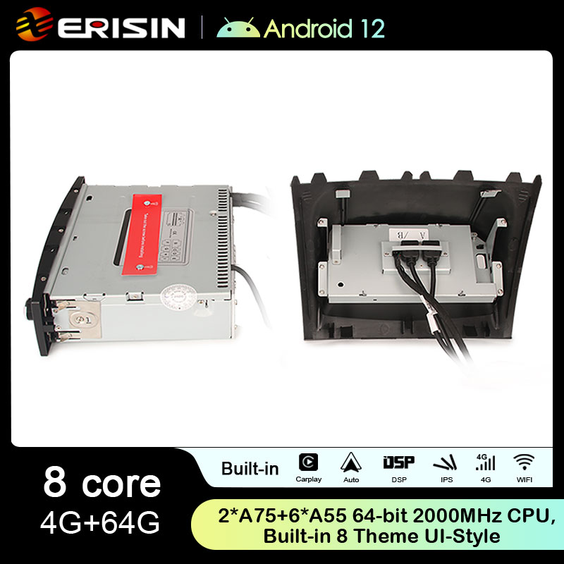 Erisin ES8773M 7 PX5 Android 10.0 Car Stereo DVD for Renault