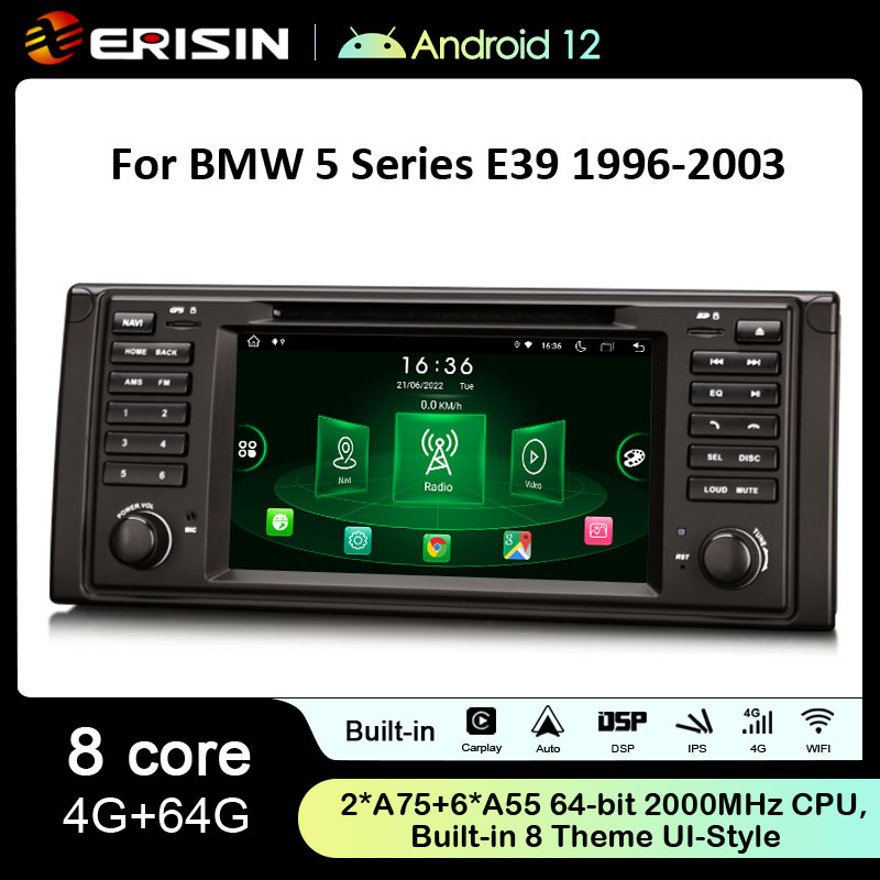 Comment installer un 1996-2003 BMW 5 E39 autoradio android 4.4.4 dans votre  voiture? – installation autoradio gps