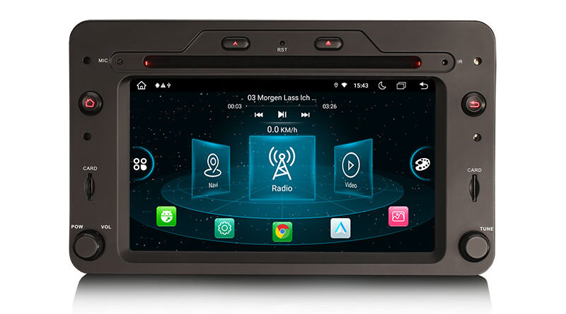 Erisin ES8920R 6.2″ Android 14.0 Car Stereo For Alfa Romeo Spider 159 Brera DSP CarPlay & Auto 4G LTE Slot IPS BT5.0 TDA