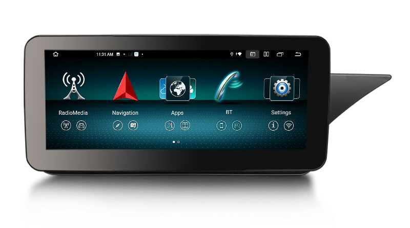 ES38E40R Right-Hand Driving Android 14 CarPlay For Mercedes-Benz E-Class W212 / S212 COMAND GPS Car Multimedia Player Na