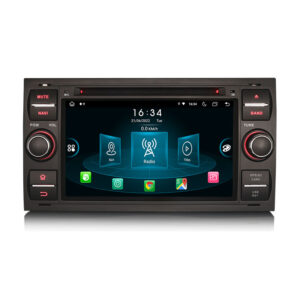 ES8966FB 7" DSP Android 14.0 Car DVD CarPlay & Auto GPS 4G For Ford Fiesta Galaxy Kuga C-Max S-Max Focus II Transit Stereo