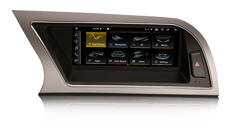 ES3814AL Wireless CarPlay 4+64G Android 14.0 Car Multimedia Player For Audi A4 S4 RS4 MMI 4G GPS Navigation Radio Stereo