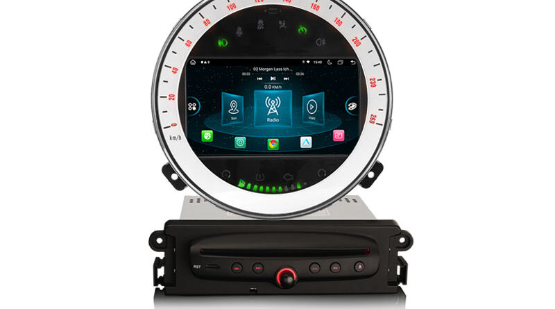 Erisin ES8911M 7″ IPS Android 14.0 Car DVD GPS for BMW Mini Cooper Stereo CarPlay Android Auto DSP DAB+ RDS OBD2 BT5.0