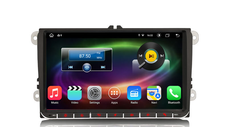 Erisin ES8891V 8-Core Android 14.0 Autoradio DAB+ Navi For VW Passat CC Golf 5/6 Tiguan T5 Jetta Skoda SEAT CarPlay Auto