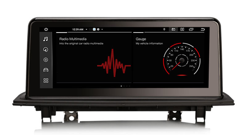 Erisin ES3848N IPS Auto Radio Android 14.0 Car Multimedia Screen GPS Navigation Carplay BMW X1 F48 NBT 4G WiFi DSP Stere