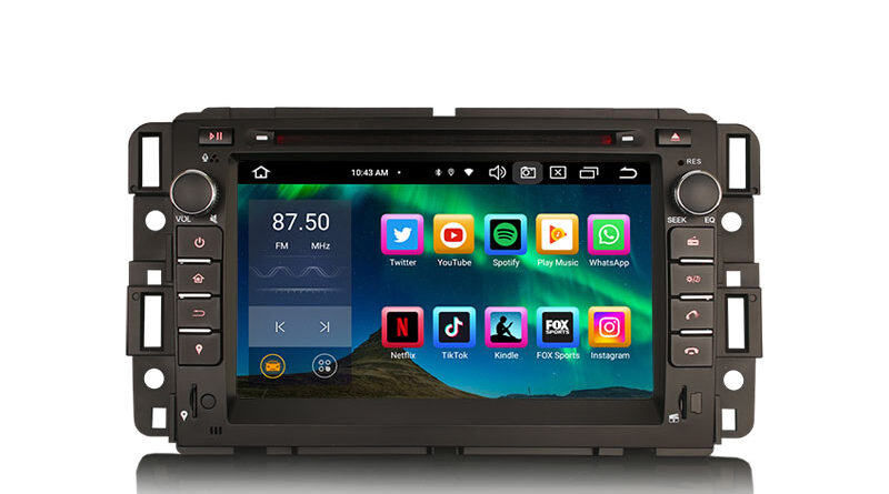 Erisin ES8574C Android 16.0 Car Stereo SWC For Chevrolet Silverado Buick GMC HUMMER H2 Wireless CarPlay Auto Radio GPS B