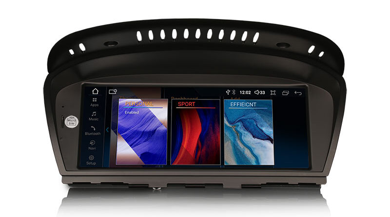 Erisin ES3360I 2K IMAX IPS Android 14 Qualcomm Snapdragon Car Stereo GPS for BMW E90 E91 E92 E93 E60 E61 E63 E64 CIC BT5