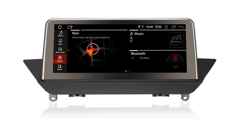 Erisin ES3384I 10.25 HD 2K IMAX IPS Qualcomm Snapdragon Android 14 Car Stereo for BMW X1 E84 CIC GPS Satnav BT 5.0 CarPl
