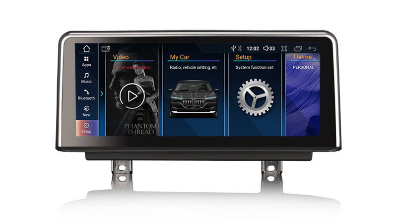 ES3330N Wireless CarPlay Android 14.0 Car Radio GPS Navi For BMW F30 F31 F34 F32 F33 F36 M3-F80 M4-F82 with NBT Supports