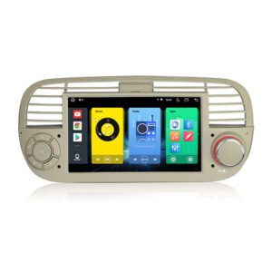 Erisin ES8905FW 7″ Android 14.0 Autoradio Car GPS For Fiat 500/500C/500S 500E Bluetooth 4G WiFi Wireless CarPlay Auto St