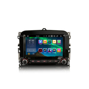 Erisin ES8554L 7" Android 16.0 Car Multimedia For Fiat 500L Stereo Wireless CarPlay Auto Radio Bluetooth 4G SIM Card SWC DTV DSP