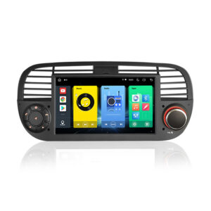 Erisin ES8905FB 7″ Android 14.0 Car GPS Stereo For Fiat 500/500C/500S 500E Wireless CarPlay Auto Radio Bluetooth 4G SIM 