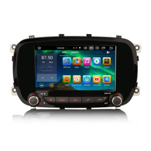 Erisin ES8555X 7″ Android 16.0 Car Stereo For Fiat 500X GPS SatNav Radio SWC DTV DSP 4G LTE Wireless CarPlay Auto Blueto