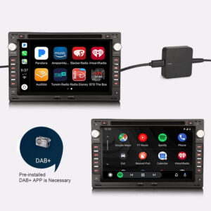 Erisin ES354N DAB+ Digital Radio Box Aerial Amplified Antenna for Android 6.0/7.1/8.0/9.0/10/11/12/13 Stereos