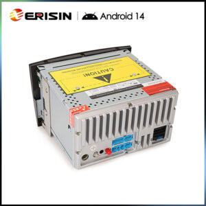 Erisin ES6713M 7 Inch 8-Core Android 14 Car Radio with GPS Navigation For Renault Megane Ⅱ Wireless CarPlay DAB+ OBD2 Wi